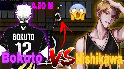 Bokuto Vs Nishikawa The Spike Volleyball Legends Battle Youtube