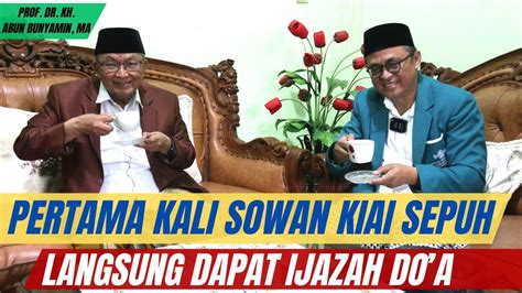 Ngopi Bareng Prof Dr Kh Abun Bunyamin Ma Rois Syuriah Pwnu Jabar