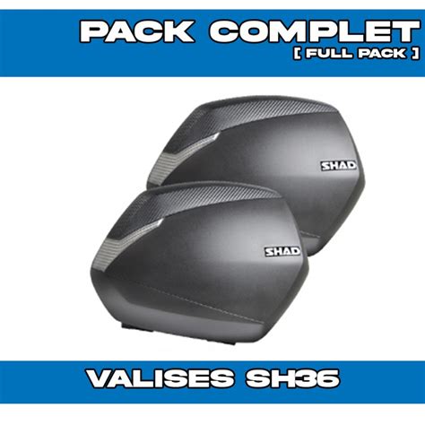 Pack Valises latérales Shad SH36 pour Transalp XL750