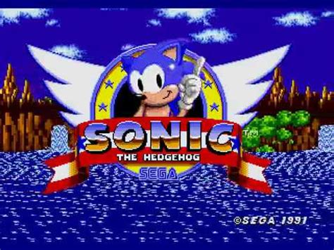 Sonic the Hedgehog - Green Hill Zone - YouTube