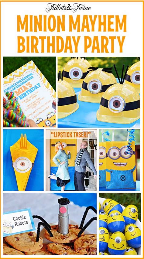 The Best Ideas for Despicable Me Birthday Decorations – Home, Family ...