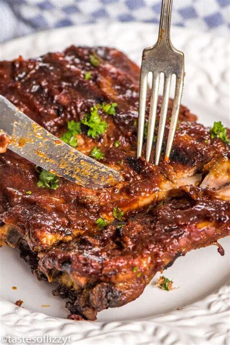 How To Make Easy Fork Tender Ribs Tastes Of Lizzy T