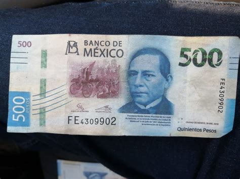 Alertan sobre circulación de billetes falsos de 500 pesos en Baca