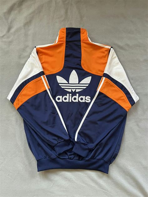 Adidas Adidas Vintage 90s Big Logo Crazy Zip Hoodie Y2k Grailed