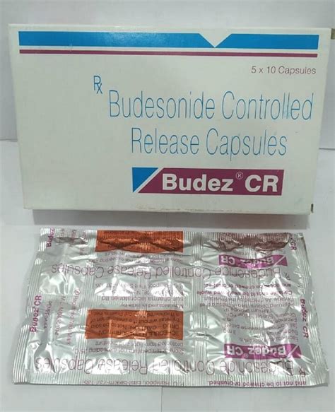 Budez Cr Capsules Budesonide At Rs Box Budecort Cr Capsule In