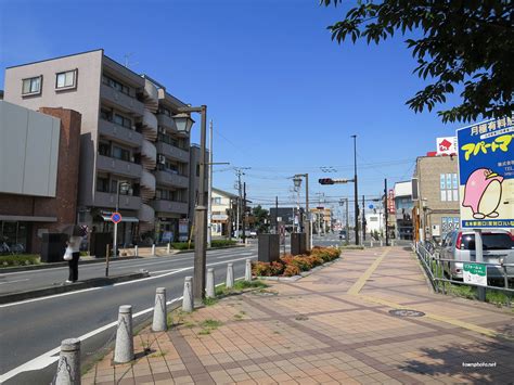 北本駅東口と旧中山道 埼玉県北本市の紹介 撮影写真50枚