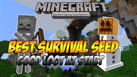 Minecraft Xbox 360 BEST SURVIVAL SEED Seed Spotlight 06 TU16