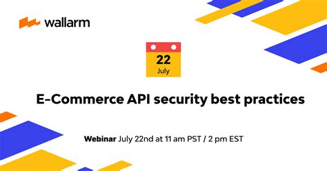 Wallarm Webinar E Commerce Api Security Best Practices