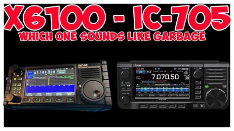 Xiegu X Audio Receive Examples Comparison To Icom Ic Xiegu