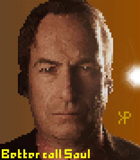 Saul Goodman Pixel Art by kingpvz on DeviantArt