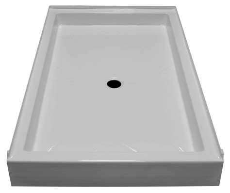 36x60 Single Threshold Shower Pan SP-3660C - BathTubs.com