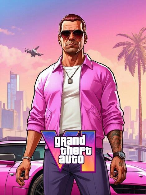 Premium Photo Gta 6 Game Wallpaper