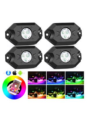 Amazon Nilight Kit De Luces Led Rgb C Psulas Underglow