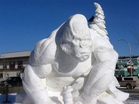 Astonishingly Detailed Snow Sculptures (39 pics) - Izismile.com