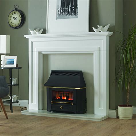 Valor Black Beauty Slimline Outset Gas Fire In Nottingham