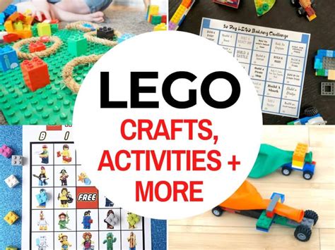 42 Lego Crafts and Activities for Endless Fun | Marcie in Mommyland