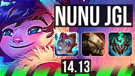 NUNU WILLUMP Vs LILLIA JGL Rank 1 Nunu 7 1 15 500 Games