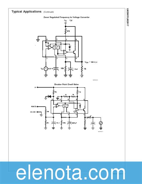 LM2907 Datasheet PDF 712 KB National Semiconductor Pobierz Z Elenota Pl