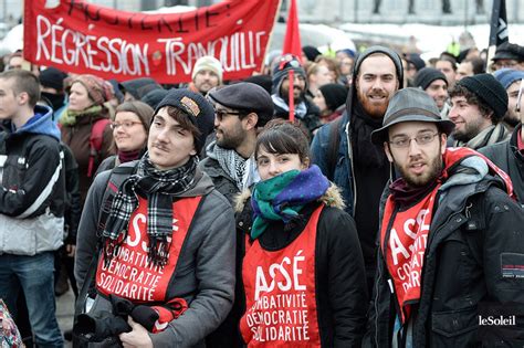 La mobilisation contre l austérité ne faiblira pas promet l ASSÉ La