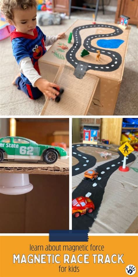 Build Your Own Magnetic Race Track In 1 Minute Car Tracks For Kids