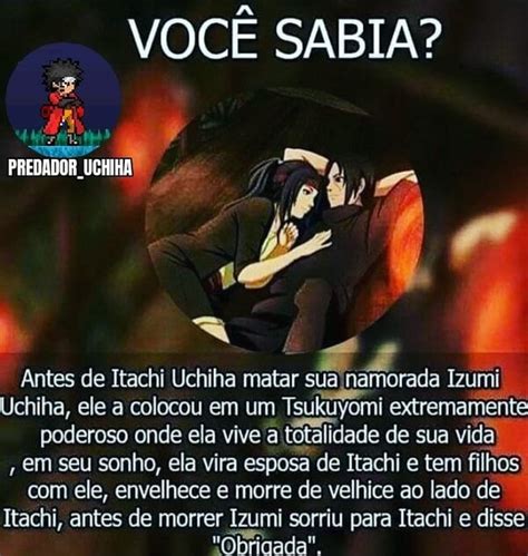 Voc Sabia Predador Uchiha Ra Antes De Itachi Uchiha Matar Sua