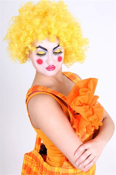 Sad Clown in Colourful Costume Stock Photo - Image of makeup, celebration: 24777066