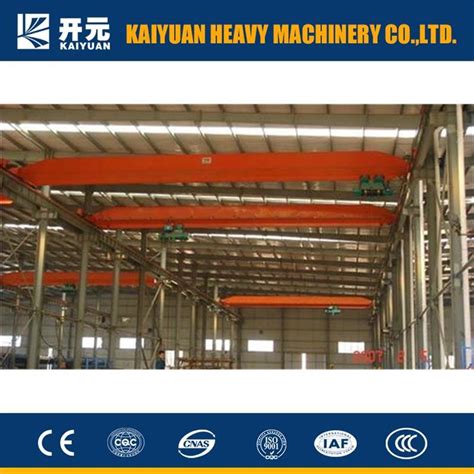 Electric Hoist Traveling Single Girder Overhead Crane China Bridge