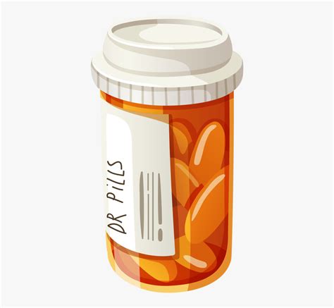 Cartoon Pill Bottle Png , Free Transparent Clipart - ClipartKey