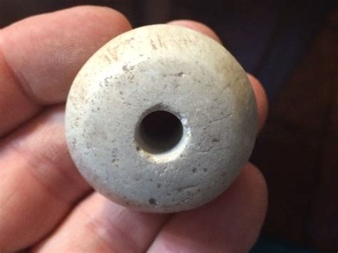 B50 HUGE Mayan Jade Bead Pre Columbian Stone Archaic Olmec Toltec