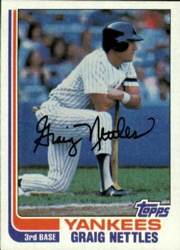 Amazon Topps Baseball Card Graig Nettles Collectibles