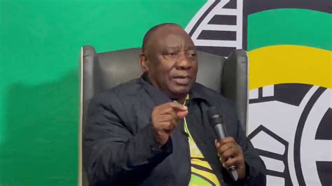 Central News On Twitter 🟥watch🟥anc President Cyril Ramaphosa In