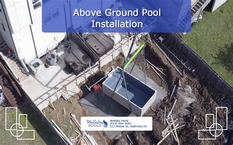 Above Ground Pools With Wallaby Pools Plunge Pools Nashville Tn