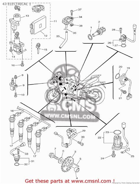 B A Engine Control Unit Assy Yamaha Buy The B A At Cmsnl