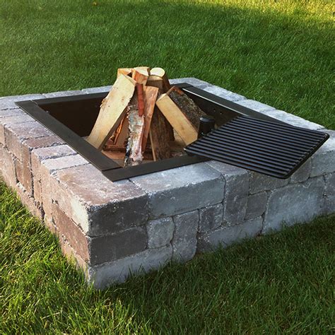 square fire pit square fire pit outdoor fire pit kits fire pit kit