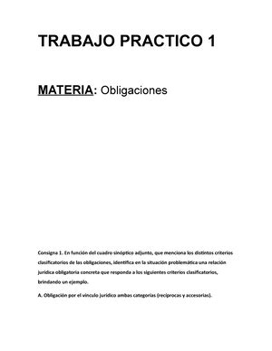 Obligaciones Tp1 Trabajo Practico 1 OBLIGACIONES ALUMNO GABRIELA