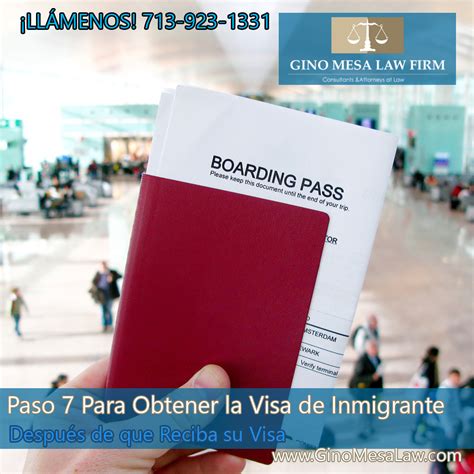 G Mesa Law Firm P C Paso Para Obtener La Visa De Inmigrante