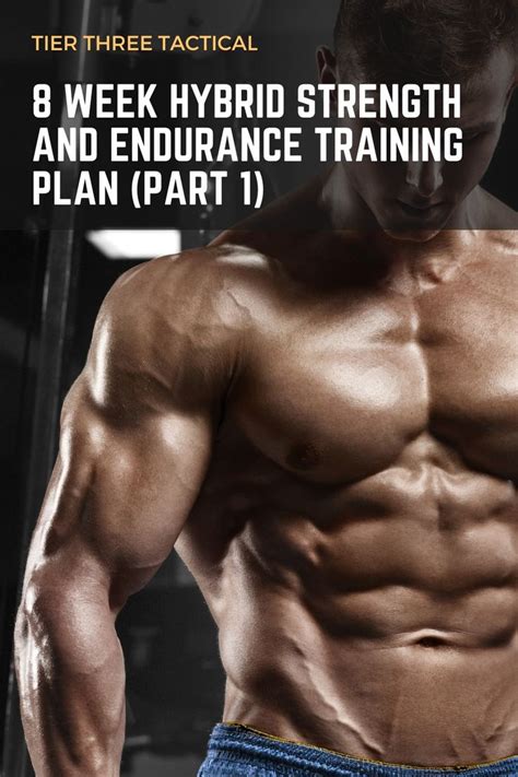 8 Week Hybrid Strength And Endurance Training Plan Part 1 Tier Three Tactical Daily