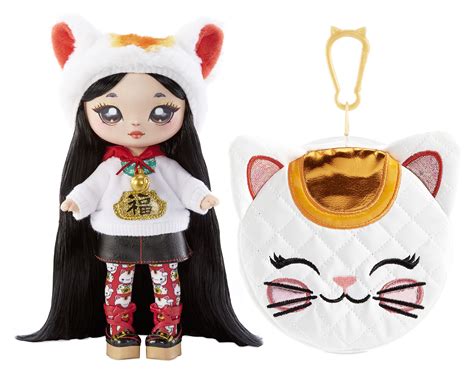 MGA Entertainment Na Na Na Surprise 2 In 1 Fashion Doll Plush Pom