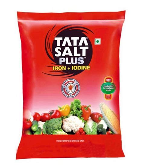 Tata Salt Plus Iron Iodine 1 Kg Buy Tata Salt Plus Iron Iodine 1 Kg