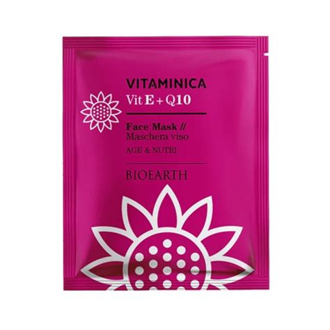 Maschera Viso Vitamina C E Amla Vitaminica Bioearth