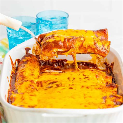 Chicken Enchiladas With Red Sauce Chicken Enchilada Recipe Baked