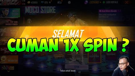 Cuman X Spin Dapat Bundle Iced Glare Moco Store Garena Free Fire