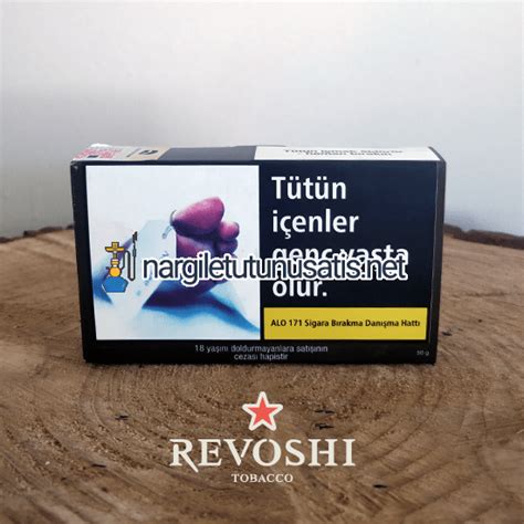 Revoshi Bisküvi 50 gr Nargile Tütünü 25 Nargile Tütünü Satışı