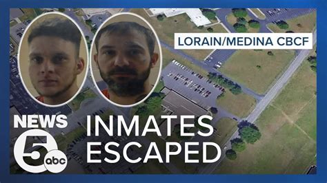 2 inmates escape from Lorain/Medina Community Based Correctional Facility