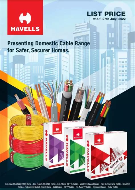 Pdf Havells Wire Price List Pdf Panot Book