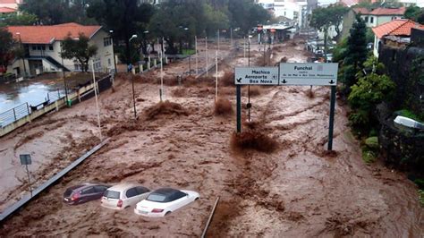 Capital Of Portugal Underwater Now Flooding In Lisbon Turned Streets