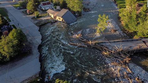 Yellowstone River flooding is a 1 in 500-year event, US Geological ...