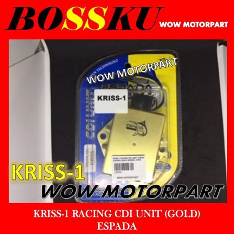 Kriss Cdi Ori Espada Racing Cdi Unit Gold For Modenas Kriss