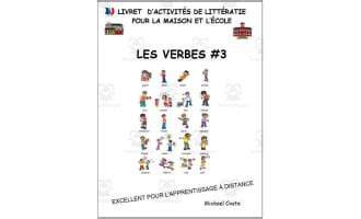 Livret dactivités de littératie et vocabulaire Les verbes volume 1 by