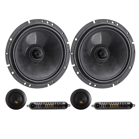 Kit Duas Vias 6 Bravox 190w Rms Cs60bk Crossover E Tweeter R 171 90